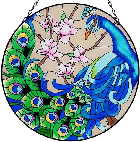 VEWOGARDEN 12 Garden Peacock Handmade Painted India | Ubuy