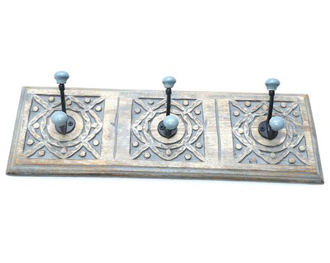 Wooden Carved Wall Hook – GreenDecor