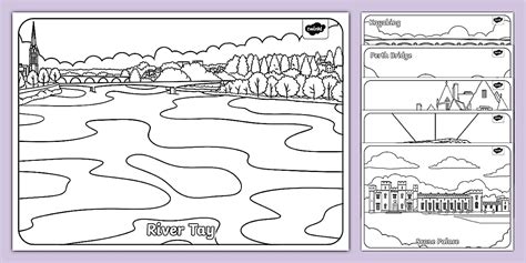 Perth Colouring Pages (teacher made) - Twinkl