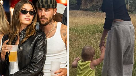 Justin Bieber Shares Photos of Jack Learning to Walk With Hailey