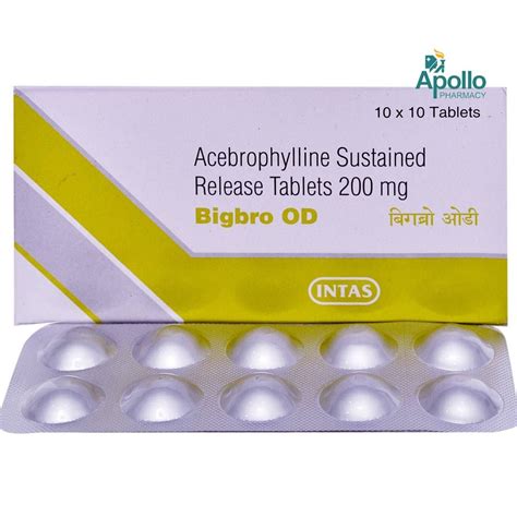 Bigbro OD Tablet 10's Price, Uses, Side Effects, Composition - Apollo ...
