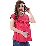 Buy AV2 Printed Women Nightwear Maternity Feeding Top at Amazon.in