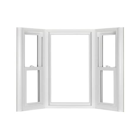 RELIABILT 3500 Series Double-hung Vinyl Replacement White Bay Window ...