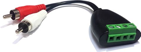 How To Make A Speaker Wire To Rca Converter at Dan Bartlett blog