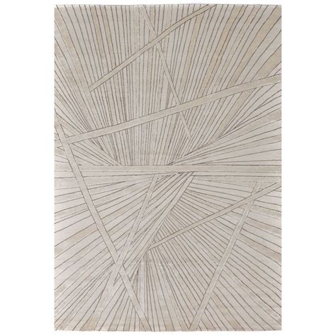 Contemporary rug - SOLIS - STARK CARPET - patterned / vegetal silk / metal