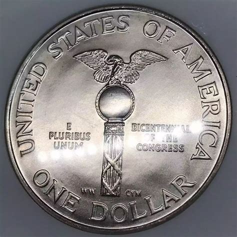 1989-D Congress Bicentennial Commemorative Silver Dollar NGC MS-70 ...