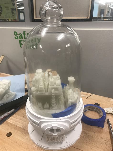 My Bottled City is Kandor is coming along. : r/superman