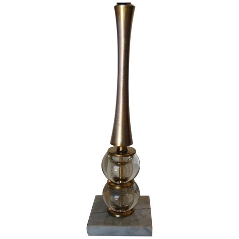 A Pair of Marble Based Table Lamps at 1stDibs