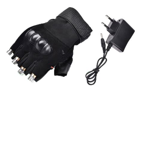 Buy thickvalley LED Laser Gloves, Chargeable Green LED Luminous Gloves ...