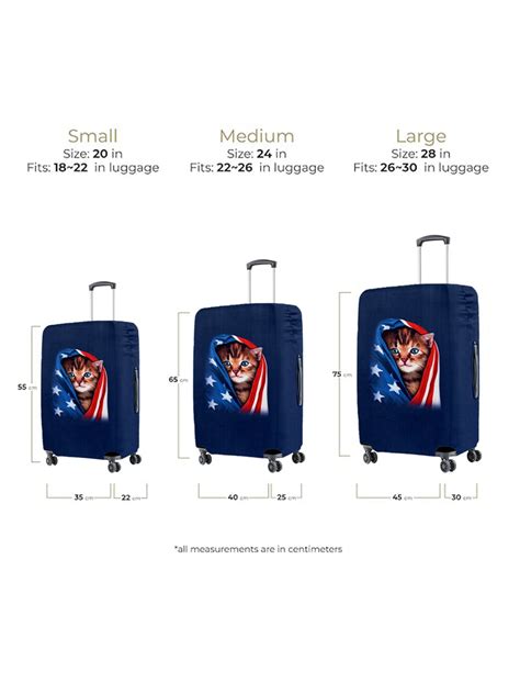 Navy Blue & Brown Printed Medium Luggage Cover – Cortina India – CORTINA