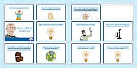 KS1 Thomas Edison Fact File - Inventors - Science