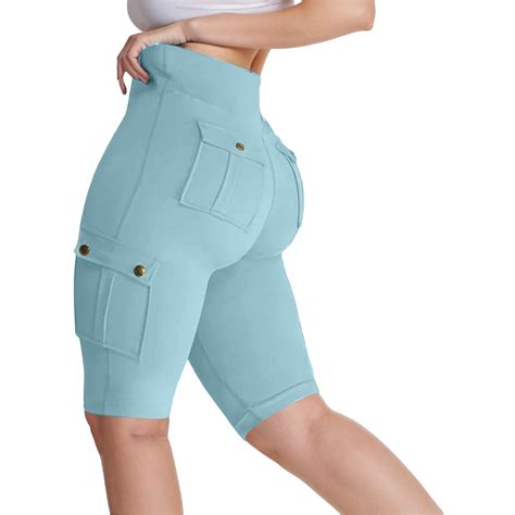 TRUBKH Bermuda Shorts for Women,knee Length Shorts Women,long Shorts ...