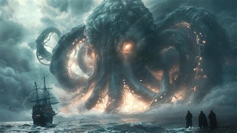 The octopus is the largest octopus | Premium AI-generated image