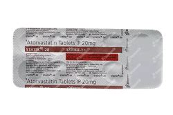 Statix 20 MG Tablet 10 - Uses, Side Effects, Dosage, Price | Truemeds