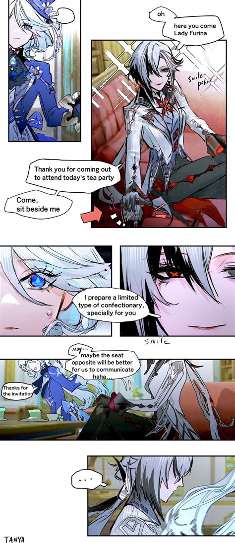 furina and arlecchino (genshin impact) drawn by tanyaf2022 | Danbooru