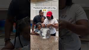 Dad pranks mom with perfect timing