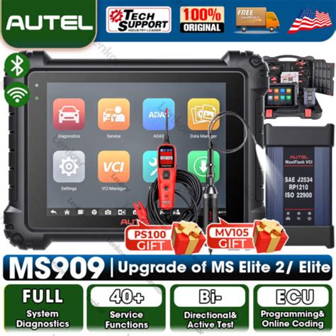 2023 Autel MaxiSys MS909 Elite OBD2 Diagnostic India | Ubuy