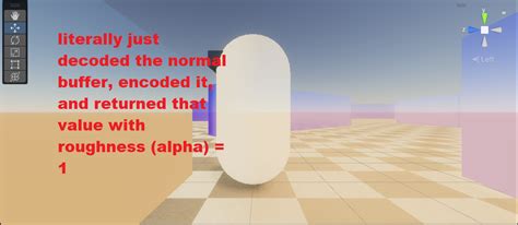 Unity Write Normal Shader 的图像结果