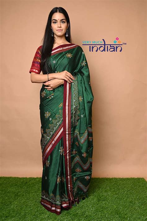 Buy Exclusive Traditional Khun Saree - Cotton Resham Authentic ...