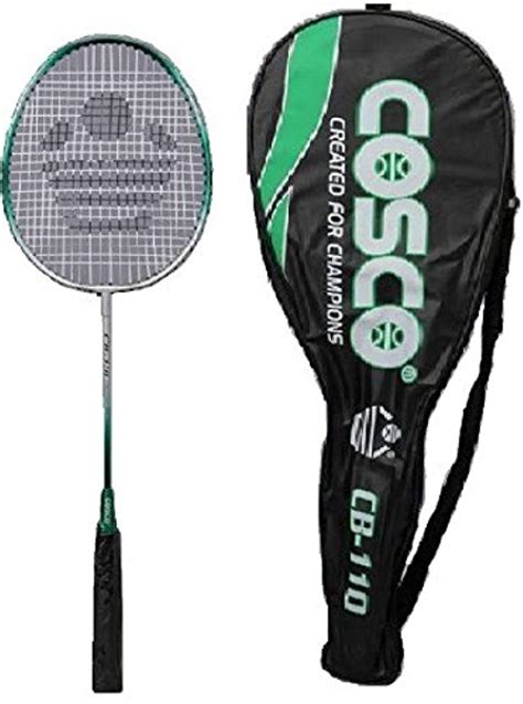 Cosco Aluminum Badminton Racquet (CB-110, Color May Vary) : Amazon.in ...