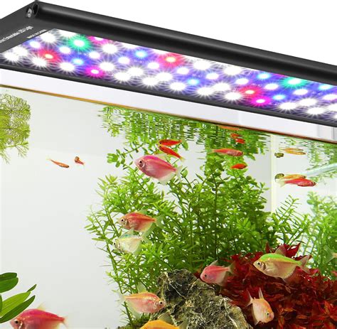 Amazon.com : AQQA 24/7 LED Aquarium Light for Plants Fish Tank Light ...