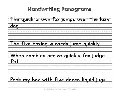 Handwriting Worksheets For 2nd Graders - Printable Worksheets