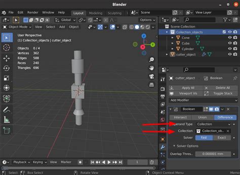 Image result for Boolean Modifier Blender