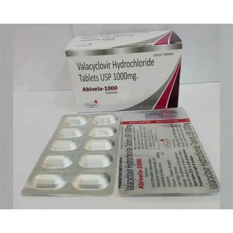 Anti Viral and Anti Hepatitis Drugs - Valcivir Valacyclovir 1000mg ...