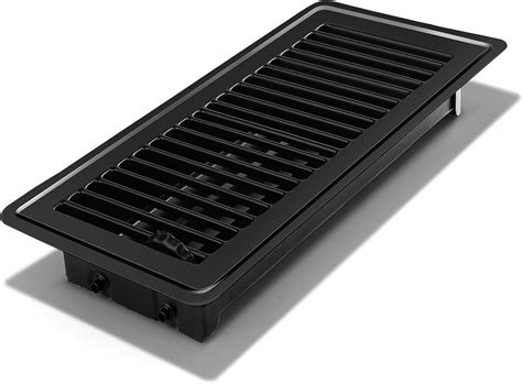 VOISEN Floor Register, 4" x 10" Floor Vents, Steel Adjustable Air ...