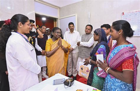 President inaugurates five projects in hometown Rairangpur during ...