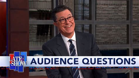 Image result for YouTube Colbert Questionnaire