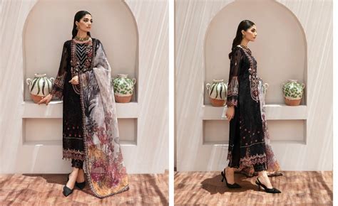Ramsha Dastan Vol-2 Shirt Chiffon Pakistani Salwar Suits - textiledeal.in