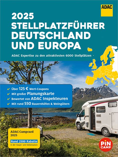 Parking space guide 2025 Germany and Europe - Berger Camping