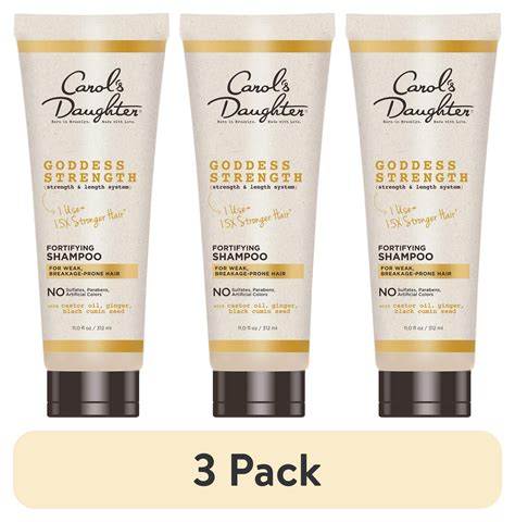 (3 pack) Carol's Daughter Goddess Strength Adult Sulfate Free ...