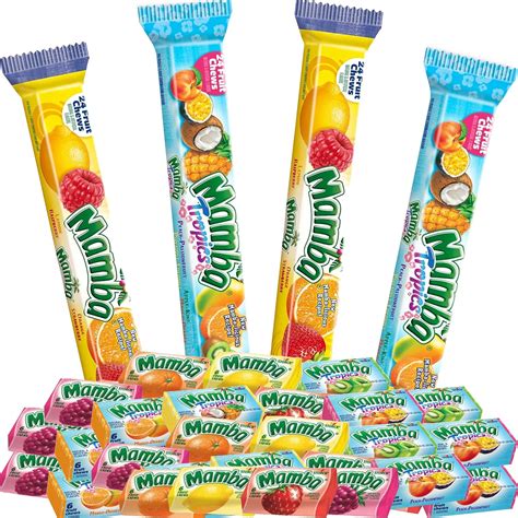 Mamba Fruit Chews Candy Variety Pack, Bulk 96 Fruit Philippines | Ubuy