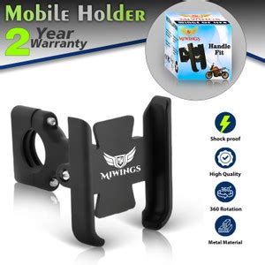 Flipkart SmartBuy Universal Bike Mount Phone Holder Metal Body 360 ...