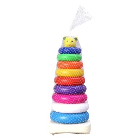 Lektoro Plastic Baby Child Teddy Stacking Ring Jumbo Stack UP ...