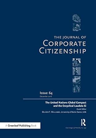 The United Nations Global Compact and the Encyclical Laudato Si: A ...