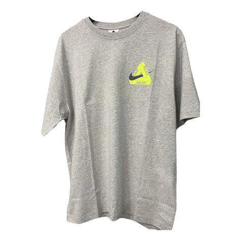 T-shirt Palace Grey size L International in Cotton - 61239553