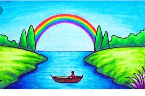 simple river drawing - Brainly.in