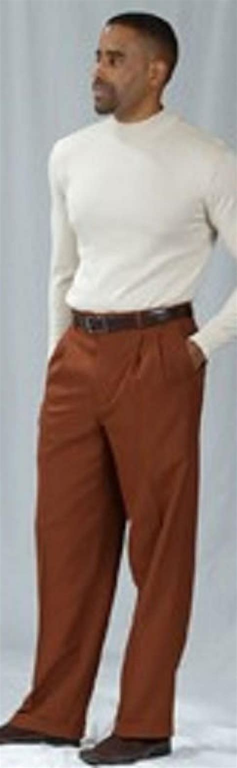 Mens Pleated Dress Pants