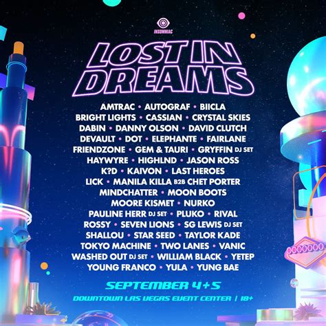 Lost In Dreams Music Festival Announces Lineup for Debut Edition | EDM ...
