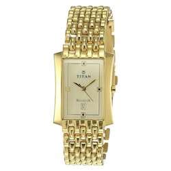 Buy Titan White Dial Analog Watch For Men -NR1927YM05 Online at Best Price