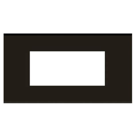 Buy Norisys Square Series Solid Aluminum Plates With Frame Black Online ...