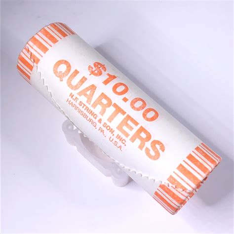 SEALED/UNOPENED MYSTERY $10 Bank Roll of Denver Minted Washington ...