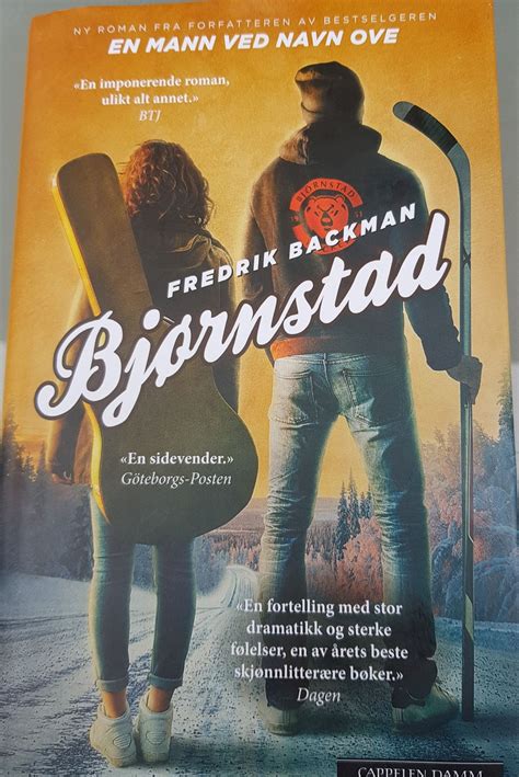 Fredrik Backman: "Björnstad" (2016). | Bøker, Følelser, Forfatter