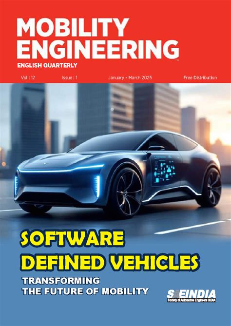 Mobility Engineering - SDV Insights: March 2025 Edition - Studocu