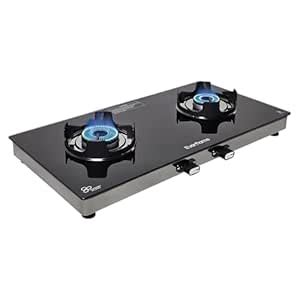 Everflame Magnus 2 Burner Glass Cooktop | Durable Toughened Glass Gas ...