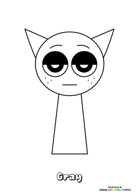 Wenda Sprunki - Coloring Pages for kids