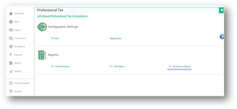How to generate the PT Remittance Report. : Help Center